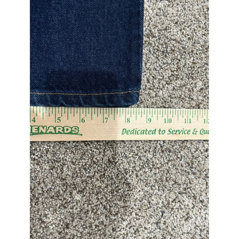 Vintage Y2K Levis 505 Regular Fit Straight Leg Jeans Mens 38x30 Indigo Blue USA